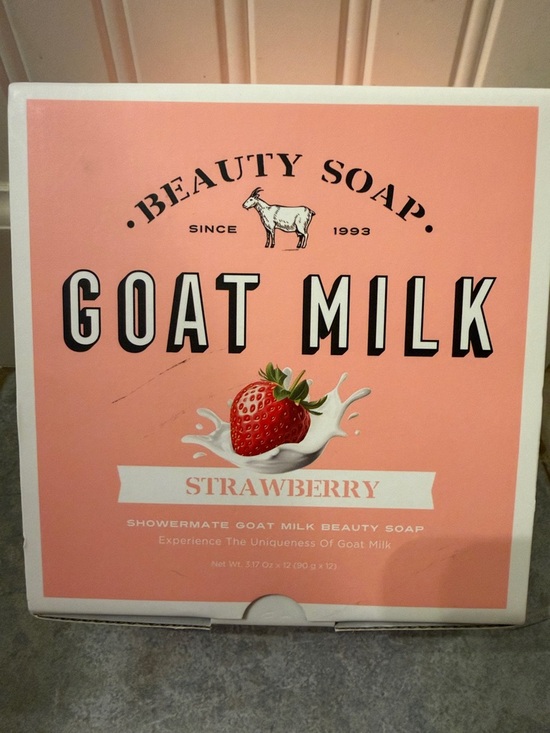 Showermate Other - Goat Milk Strawberry Hand Soap - Pink- 🌸price is for 2 bars🌸